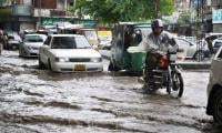 Rain Submerges Low-lying Areas In Peshawar
