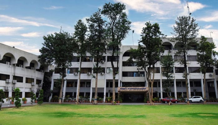 The Federal Investigation Agency (FIA) building. — Facebook@FIAAgencyOfficial