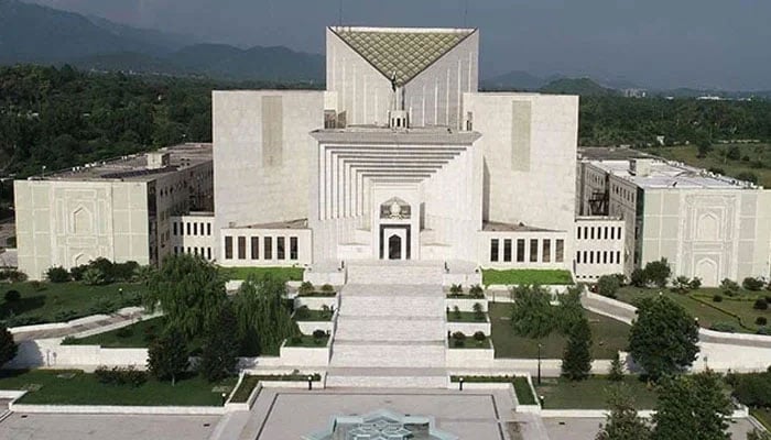 The Supreme Court of Pakistan building in Islamabad. — supremecourt.gov.pk/File