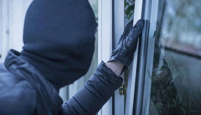 The representational image shows a thief. — Rex/File