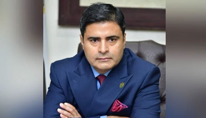 An undated image of  former president Islamabad Chamber of Commerce and Industry and Secretary General United Business Group (FPCCI, UBG) Zafar Bakhtawari seen in this image. — APP/File