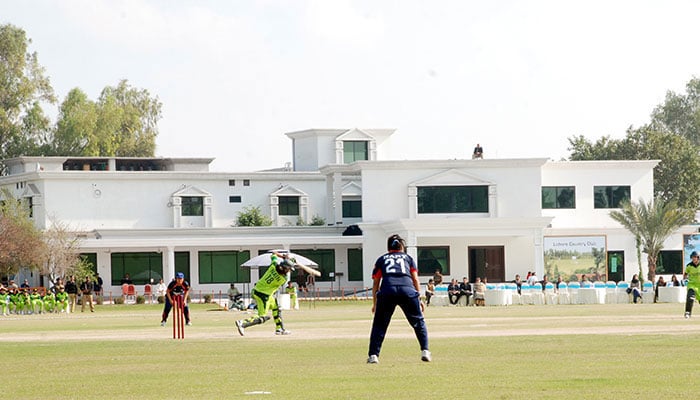 Women players playing cricket at LCCA Ground. — Facebook@lahorecc.official/File