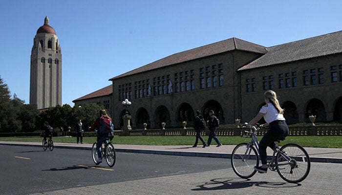 This undated photo shows the Stanford University campus. — AFP/File