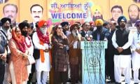 Indian Sikh Yatrees Arrive In City