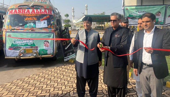 Transport Minister Bilal Akbar Khan on April 11, 2026. — Facebook@bilalakbarkhan.official