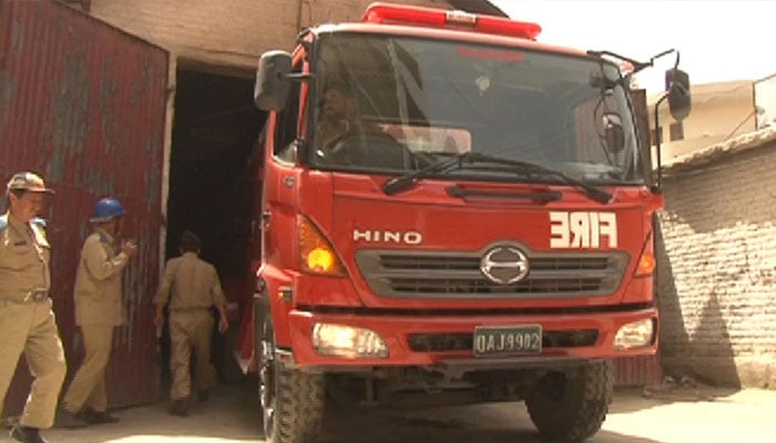 The representational image shows Fire station located at Quarry Road Quetta.  — The News/File