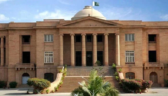The Sindh High Court (SHC) building in Karachi. — Facebook@The High Court of Sindh, Karachi