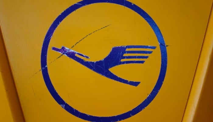 Lufthansa logo is seen on a self check-in machine at the Frankfurt Airport in Germany, September 8, 2015.—Reuters