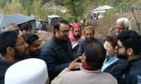Relief Work Continues In Jhika Gali