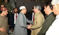 Zardari Leaves Tando Allah Yar For Karachi