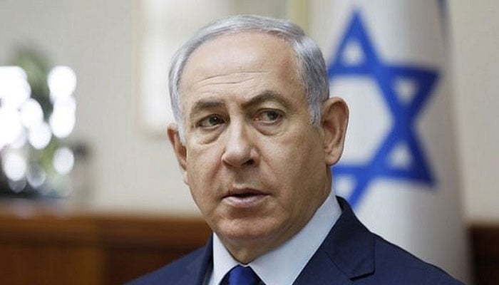 Prime Minister Benjamin Netanyahu attends the weekly cabinet meeting in Jerusalem on November 19, 2017. — AFP