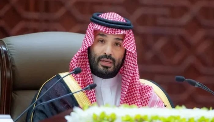 Saudi Crown Prince Mohammed bin Salman chairs the inaugural session of the Shura Council in Riyadh, Saudi Arabia, September 10, 2025. — Reuters