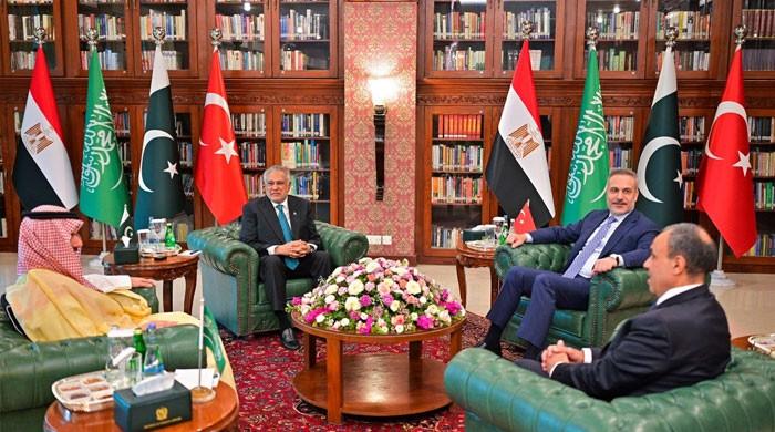 Pakistan, Saudi Arabia, Turkiye, Egypt meeting on 17th