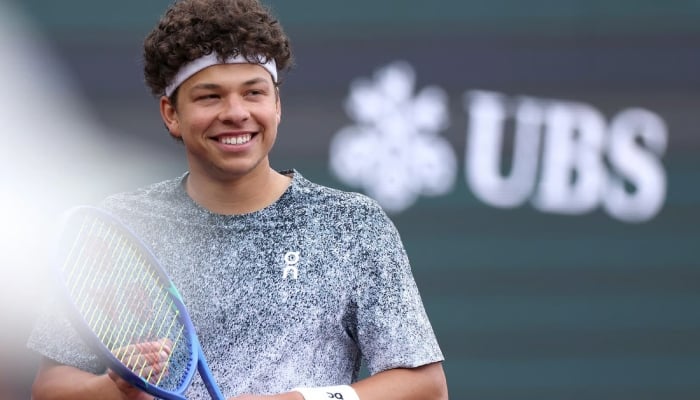 Ben Shelton of the US. —AFP/File