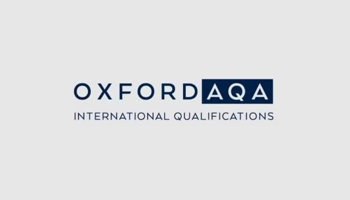 The image shows the logo of the OxfordAQA. — OxfordAQA/File