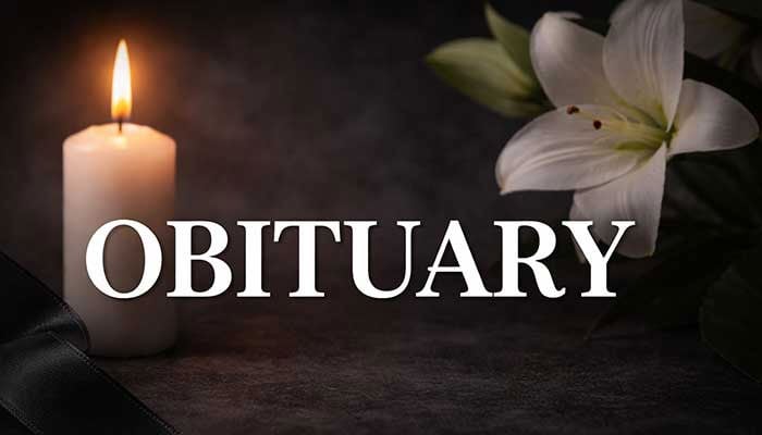 An AI image showing the word Obituary displayed in bold text. — Open AI/File