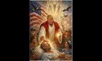 Trump Posts Image Of Himself With Jesus