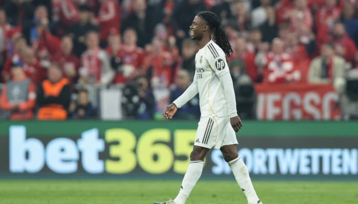 Real Madrid midfielder Eduardo Camavinga. —AFP/File