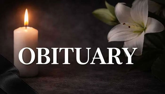 An AI image showing the word Obituary displayed in bold text. — Open AI/File