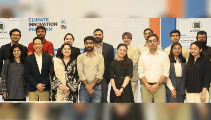 Startups showcase solutions tailored to countrys climate challenges during Climate Innovation Pakistans (CLIP) Demo Day. — LinkedIn/@climateinnovate