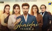 ‘Shaidai’ OST Released: Watch Premiere Wednesday On Geo TV