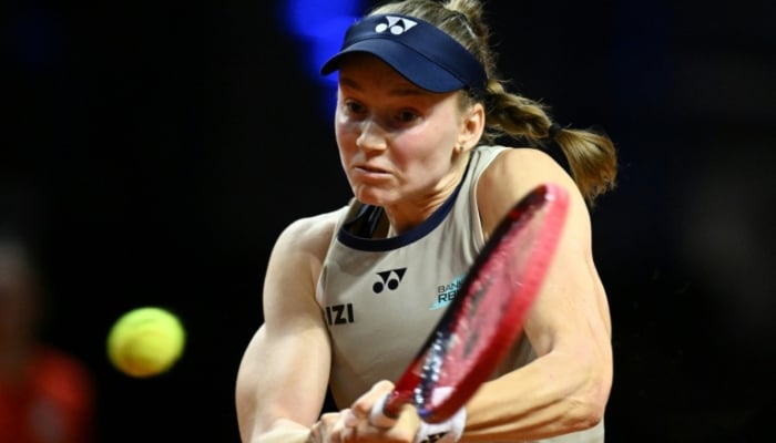 Elena Rybakina in action. —AFP/File