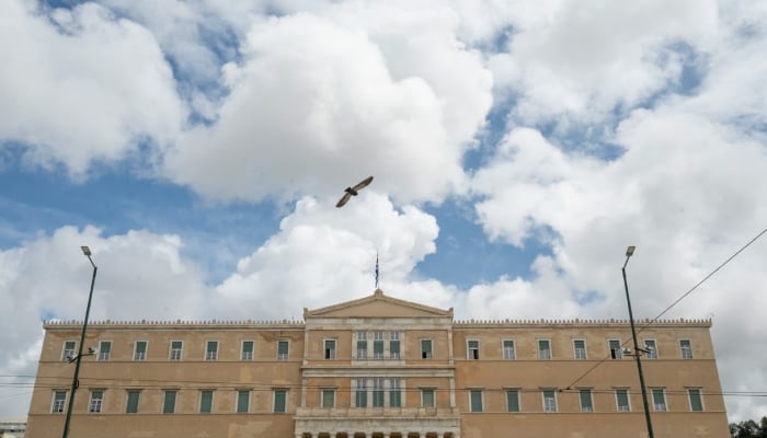 A view of the Greek Parliament building.—AFP/File