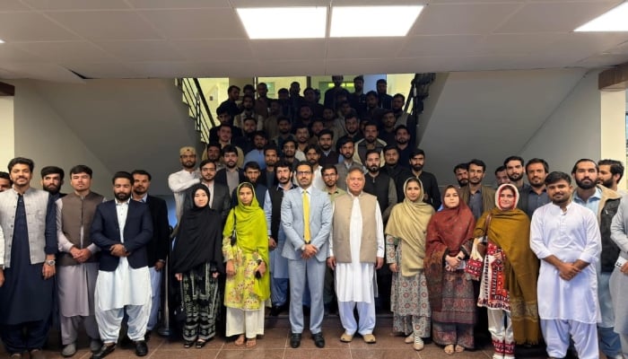 Fresh graduates posing for photo with mentors after PEC training. —APP