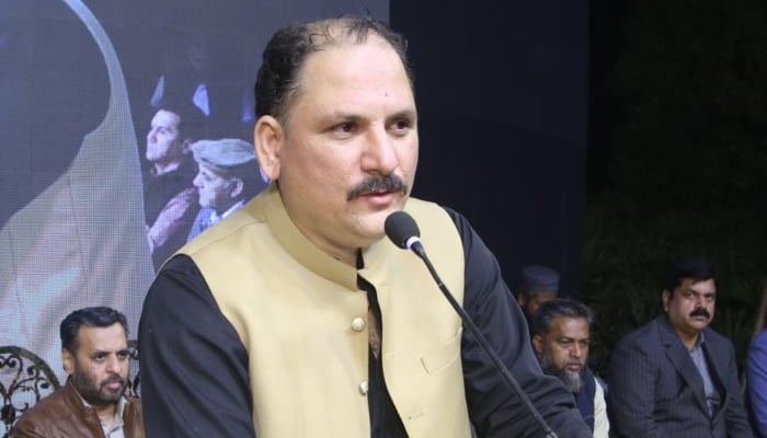 MNA Iqbal Khan Mahsud. —Facebook@iqbalkhanmahsud/File