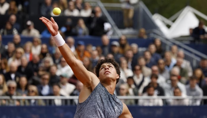 Ben Shelton in action. —AFP/File