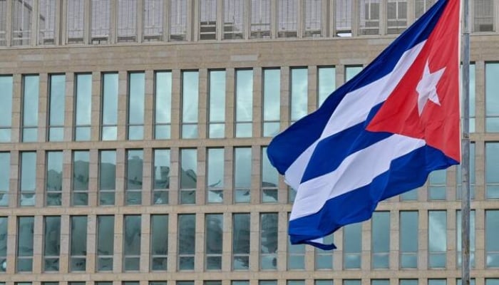 Cuban flag can be seen. —AFP/File