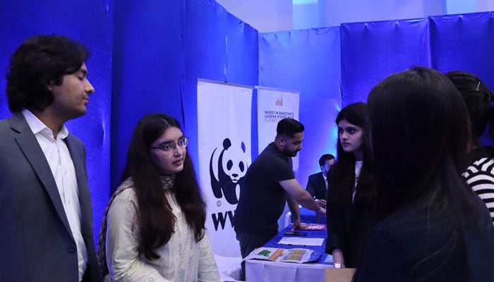 The image shows a glimpse from an event organised by the WWF-Pakistan  on April 20, 2026. — Facebook@WWFPak
