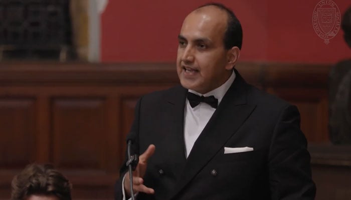 Dr. Faisal Mushtaq, chairman & CEO of The Millennium Education Group addressing an event. — YouTube@rootsmillenniumschools/File