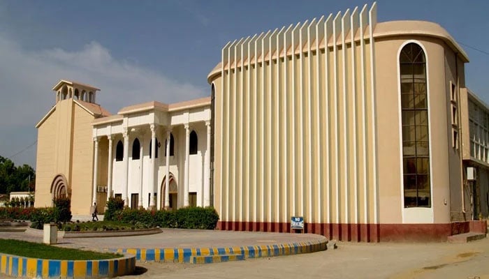 The Shah Abdul Latif University, Khairpur seen in this image. — Facebook@saluniversity/File