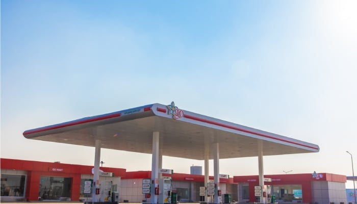 An image of Sitara Petroleum Service Limited (SPSL)s go petrol pump station. —Sitara Petroleum Service Limited (SPSL) website/File
