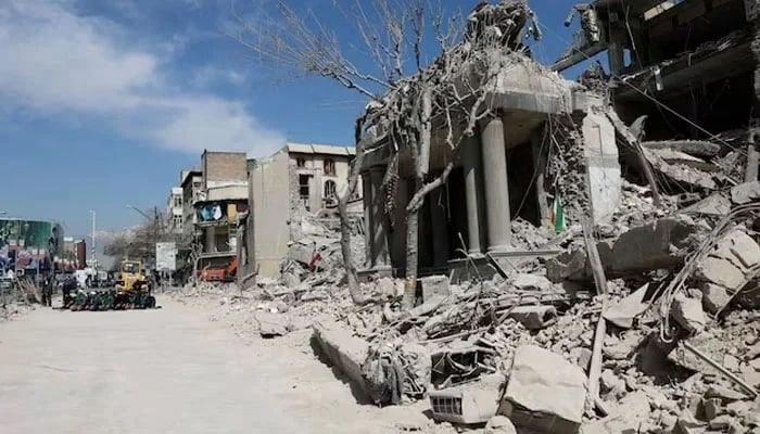 A view of the aftermath of a strike on a police station, amid the US-Israeli conflict with Iran, in Tehran, Iran, March 4, 2026. — Reuters