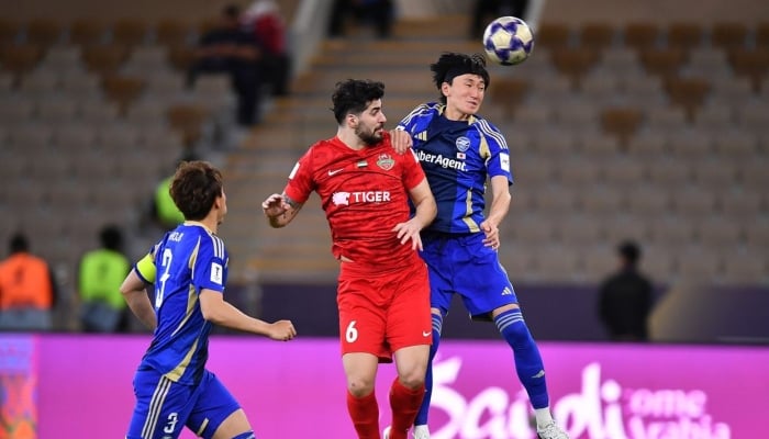 Action during the semi-final between Machida Zelvia and Shabab Al Ahli in Jeddah.—AFC/File