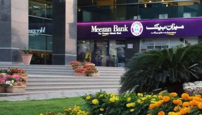 A Meezan Bank seen in this undated image. — INP/File