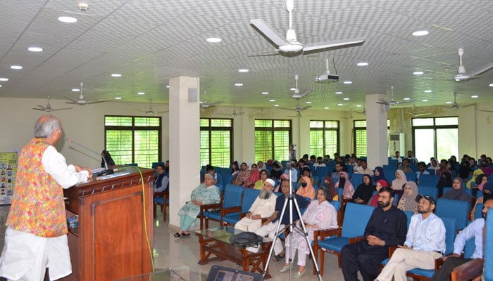 The World Book and Copyright Day is being marked by Punjab University (PU) Library Book Club, on April 23, 2026. — Facebook@PunjabUniversityLibrary