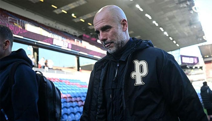 Manchester Citys Spanish manager Pep Guardiola. — AFP/File