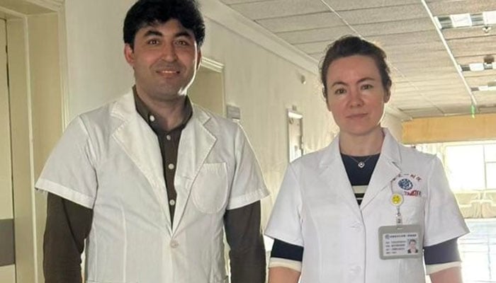 Zahid Khan, a cardiology postgraduate student at Xinjiang Medical University. — APP/File