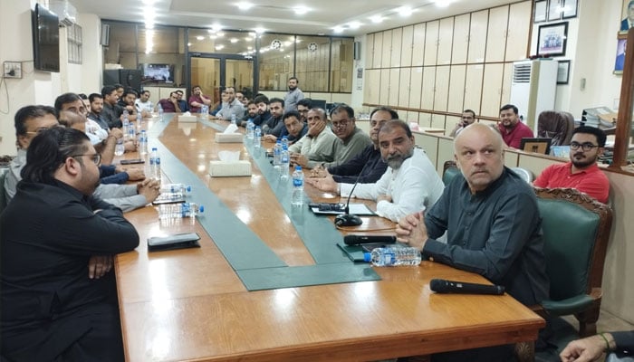 The meeting of the Rice Exporters Association of Pakistan. —Facebook@RiceExportersAssociationofPakistanREAP