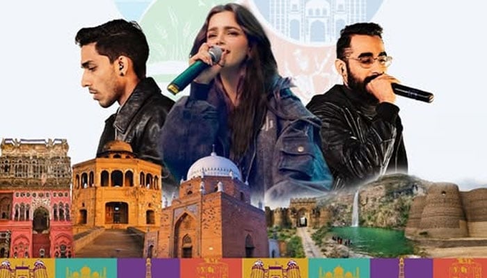 The image shows a Facebook poster of the the Lahore Expo Centre to be held on April 28 and 29, 2026.  — Facebook@DepttTourism