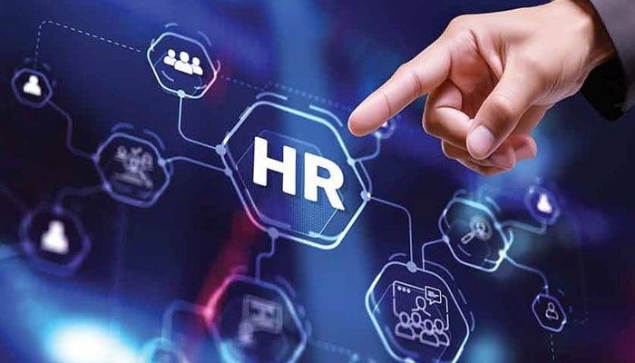 This image represents the concept of Human Resources (HR) management, often utilising digital technology for modern corporate operations. — The News/File