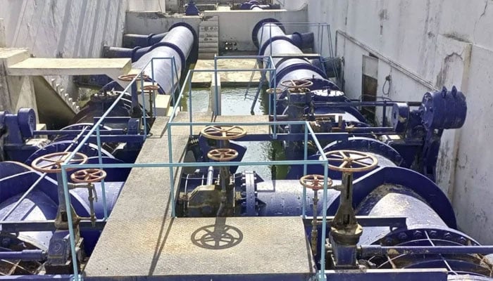 This undated photo shows the Dhabeji pumping station. — Facebook/@KWSCOFFICIAL/File