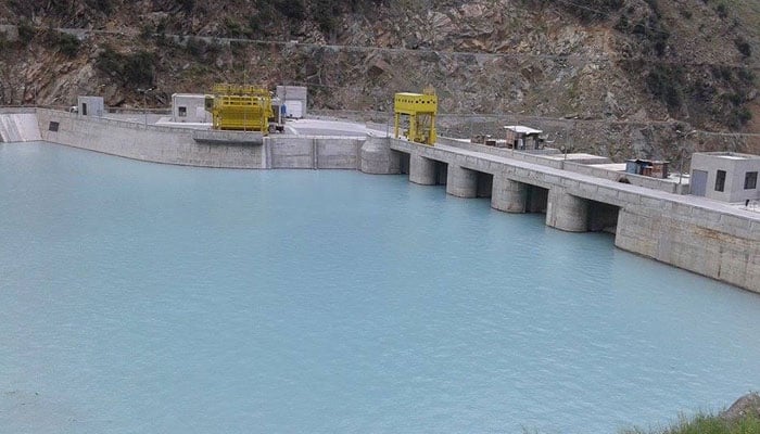 The Dubair Khwar Hydropower Dam.  — Facebook@Incredible.Kohistan3915