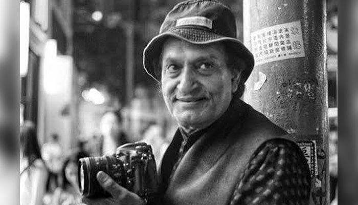 Late Indian master photographer Raghu Rai is featured in this undated image. — Facebook/Benaissa Ilyes