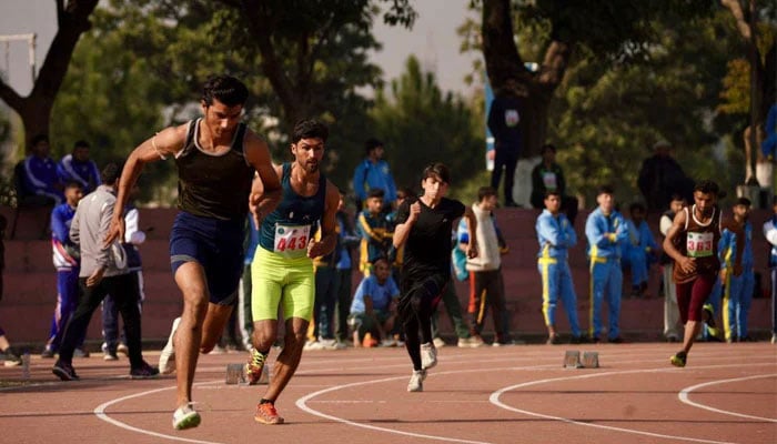 Representational, an undated picture of Pakistani athletes running. — Facebook/Pakistan Sports Board/File