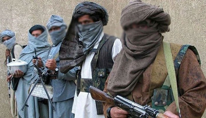 The representational image shows TTP militants. — The News/File