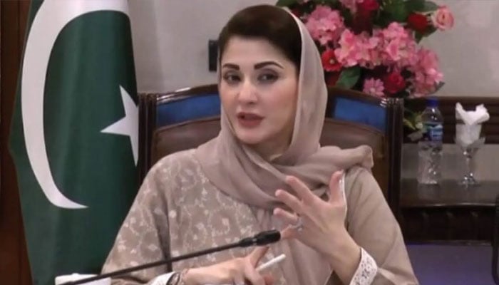 Punjab Chief Minister Maryam Nawaz Sharif. —APP/File